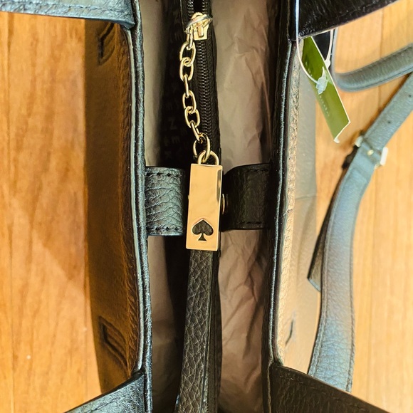 NEW Kate Spade New York Grey Street Cate Satchel in Black - Picture 8 of 9